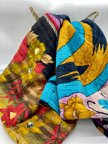 Yasmin - Kantha Sherpa Throw